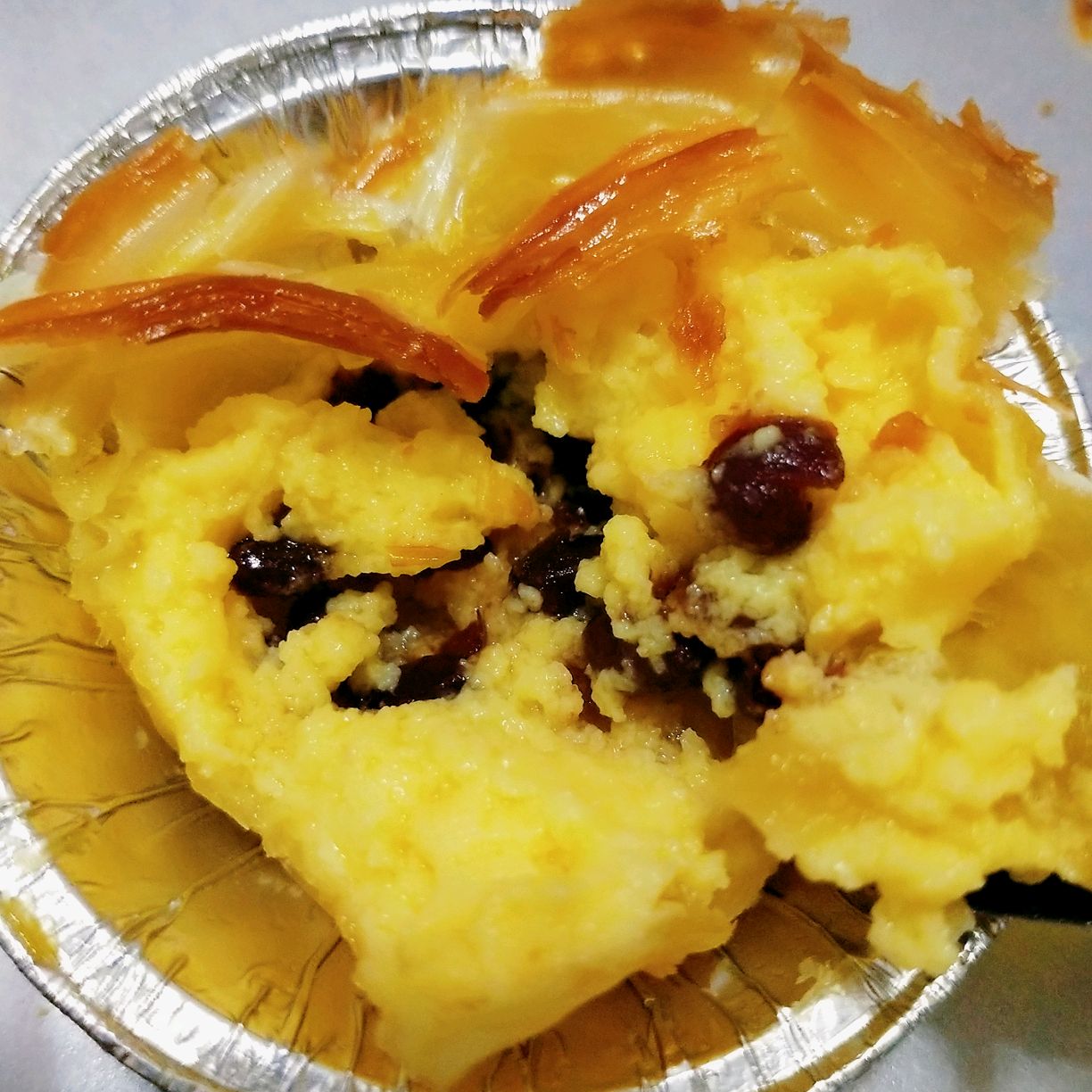 美味夹馅蛋挞