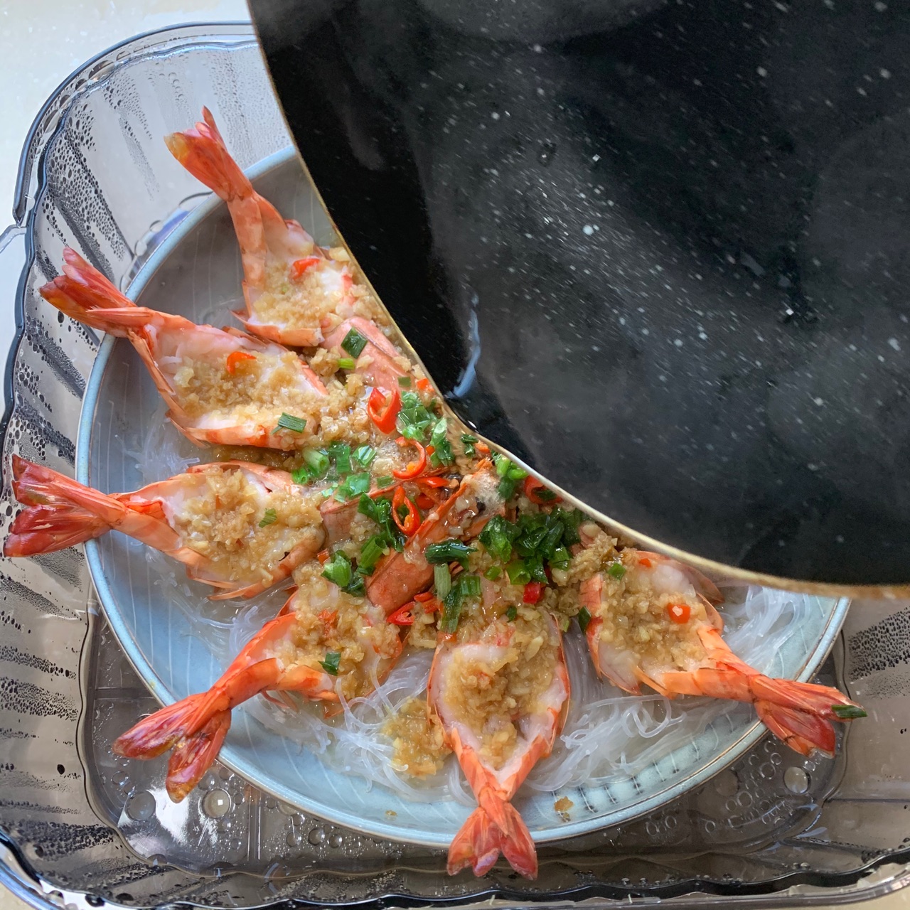 ㊙️美味～蒜蓉粉丝虾‼️小白秒变大厨