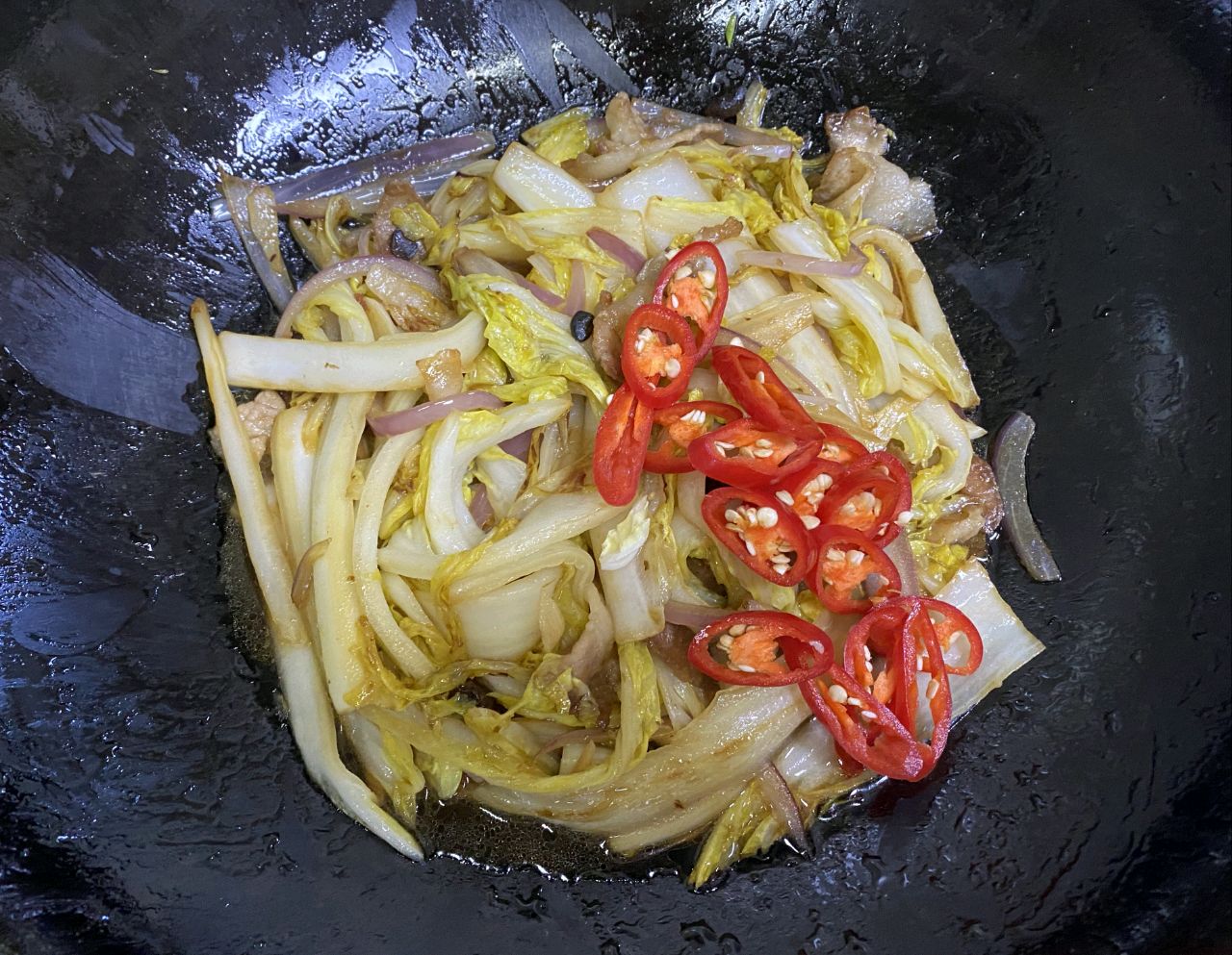 美味偷饭贼-干锅娃娃菜