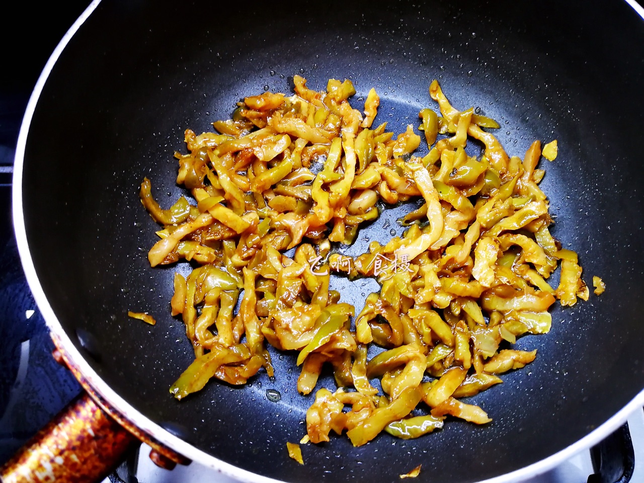 美味下饭榨菜肉丝炒香干