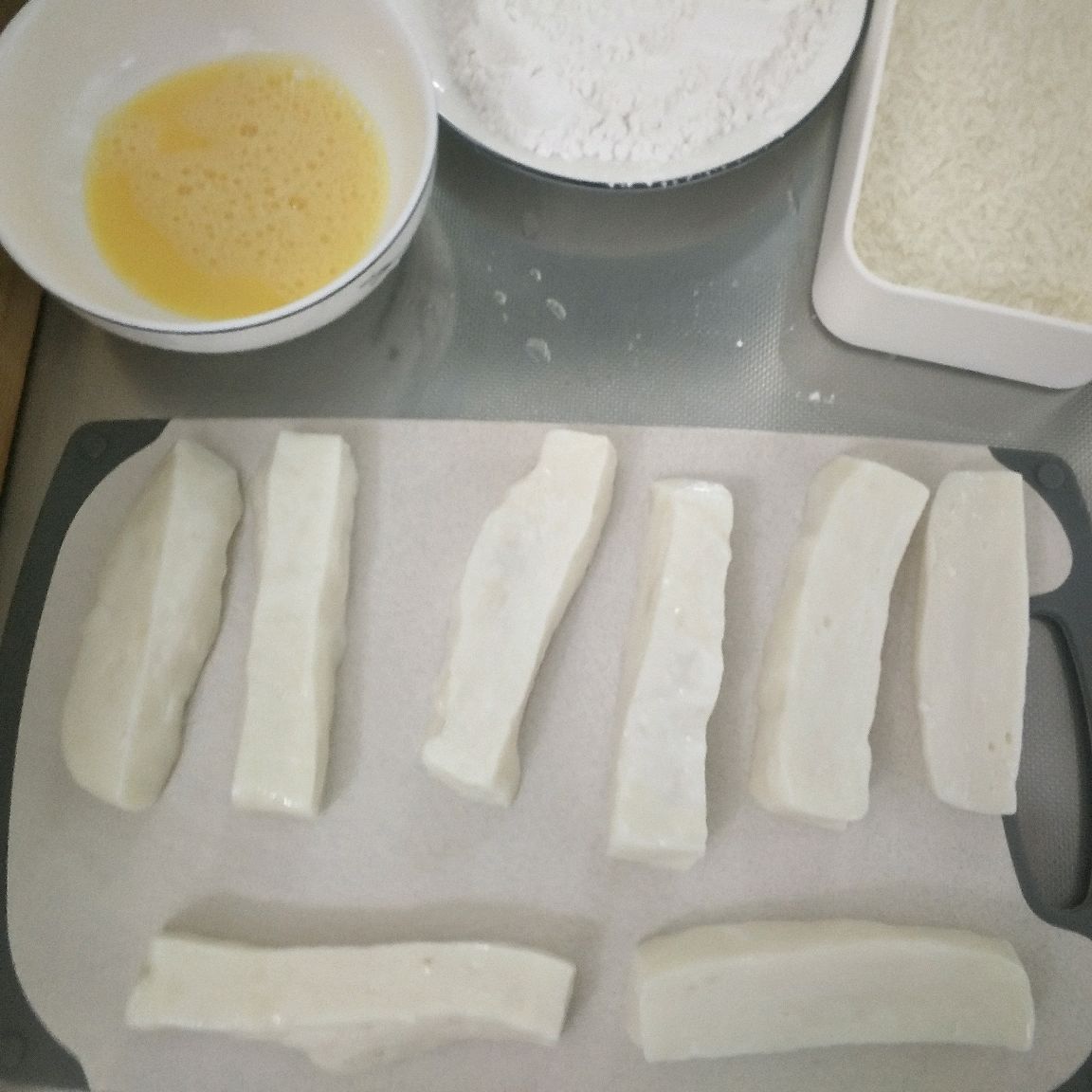 美味小吃~炸鲜奶