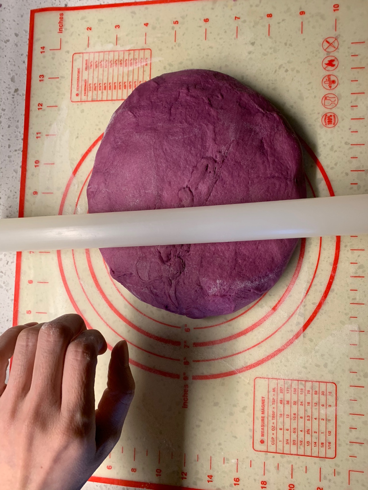 梦幻紫薯吐司