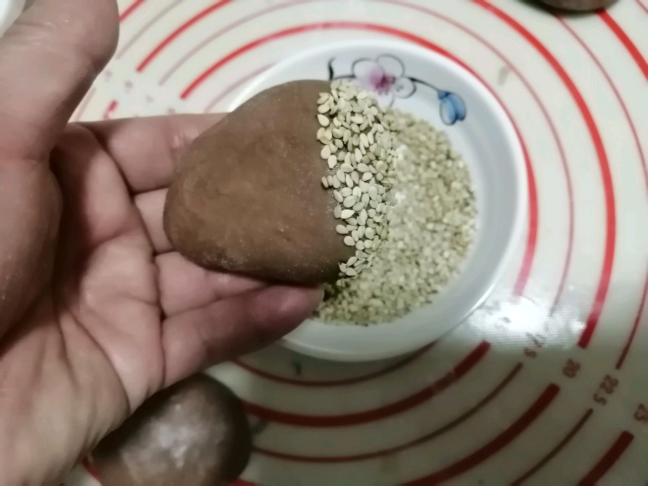 萌萌的栗子馅面包