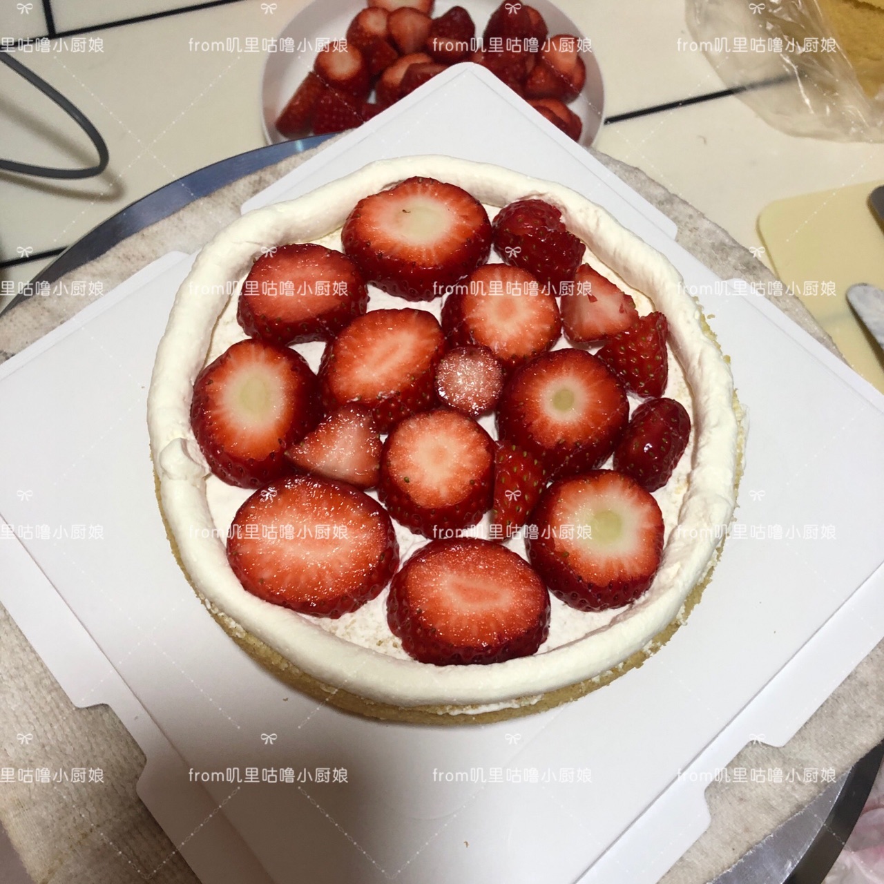 萌牛迎新春立体蛋糕