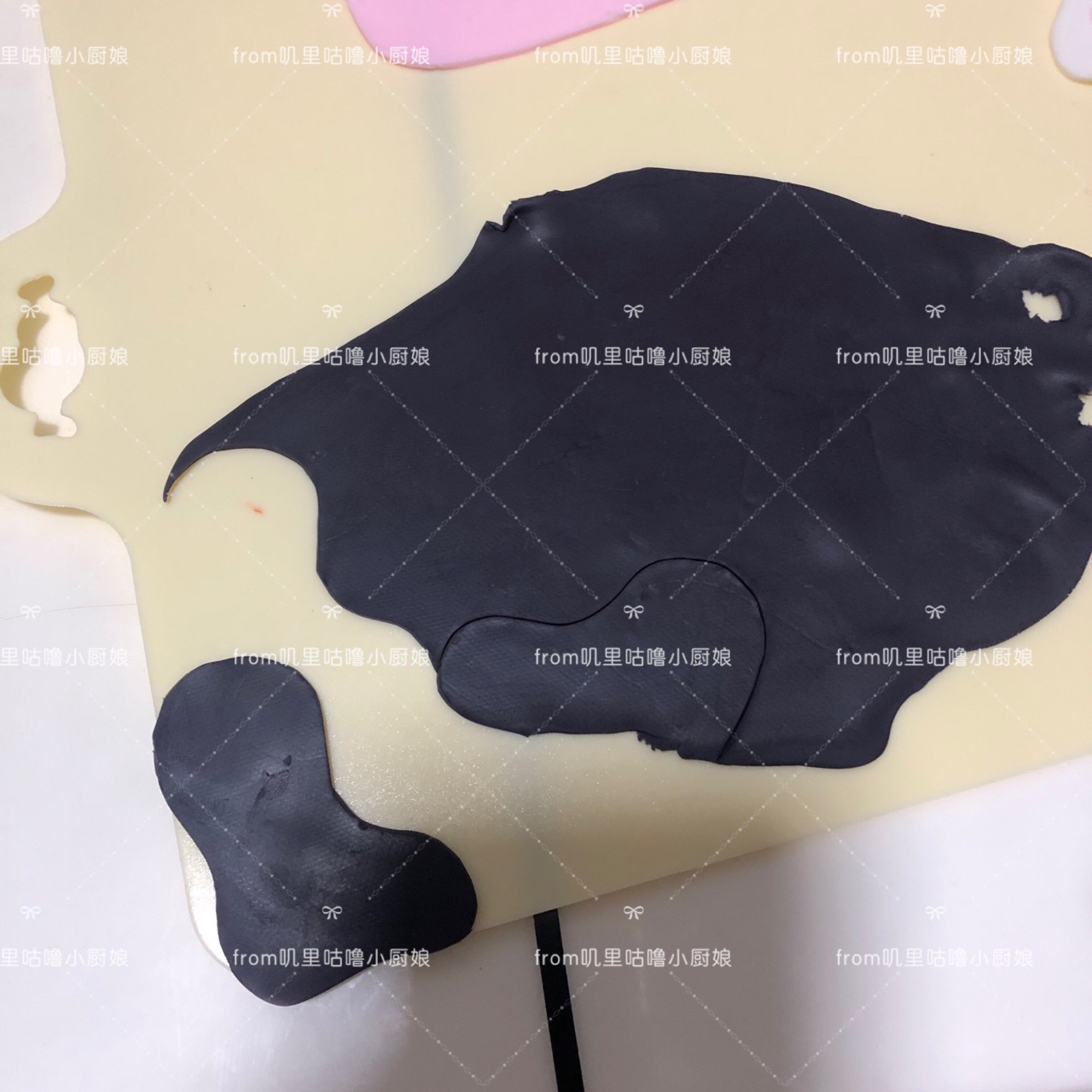 萌牛迎新春立体蛋糕