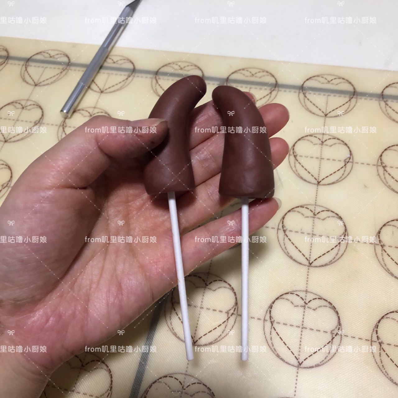 萌牛迎新春立体蛋糕