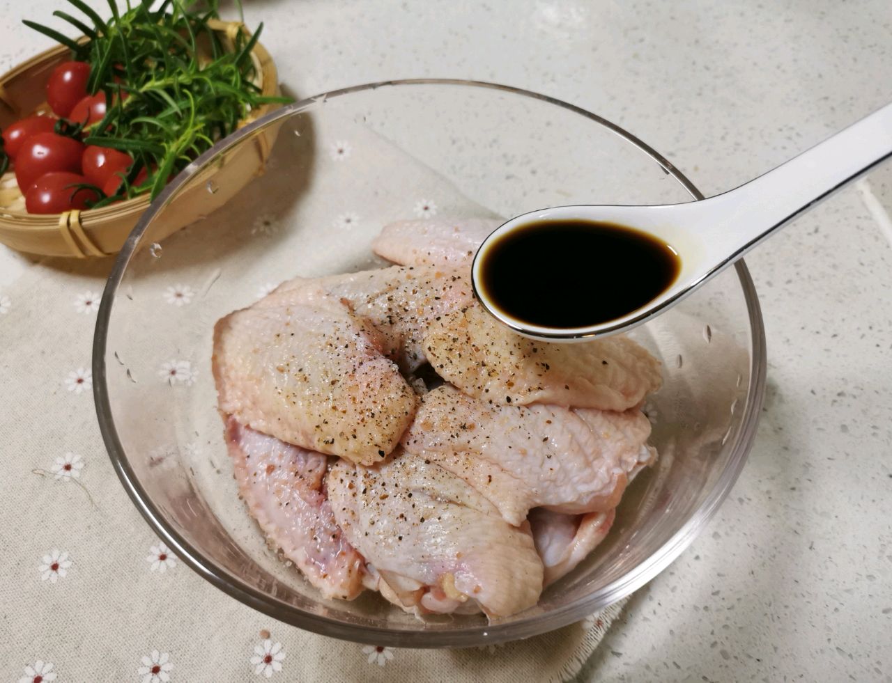 迷迭香烤鸡翅