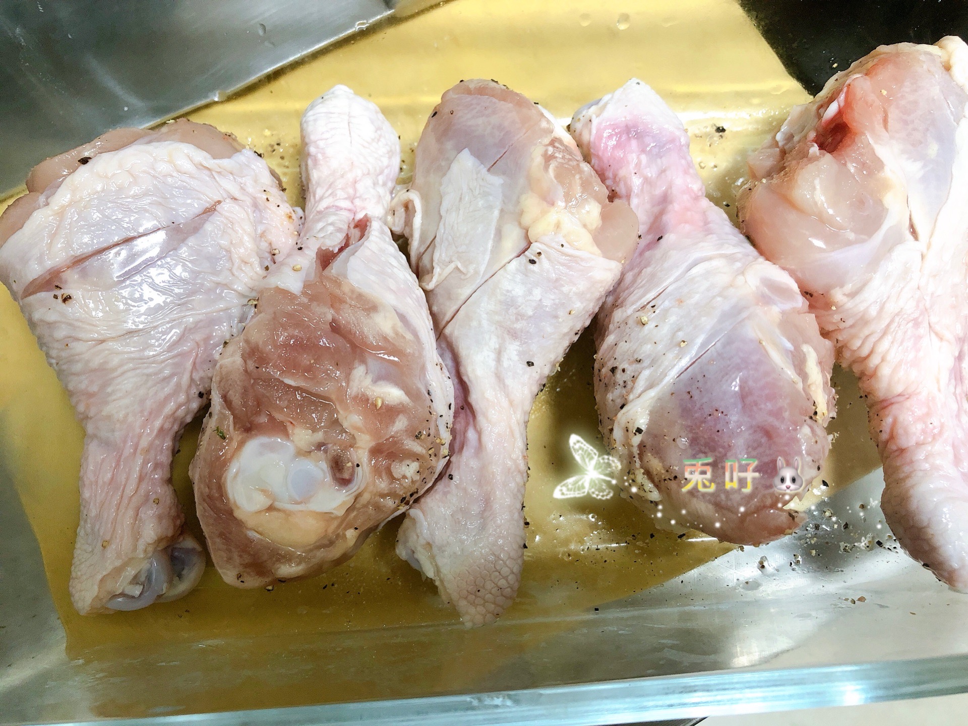 迷迭香烤鸡腿