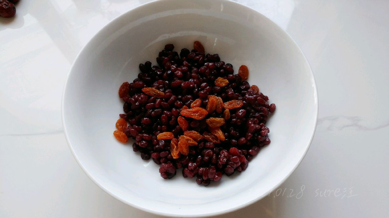 蜜豆果干糯米团