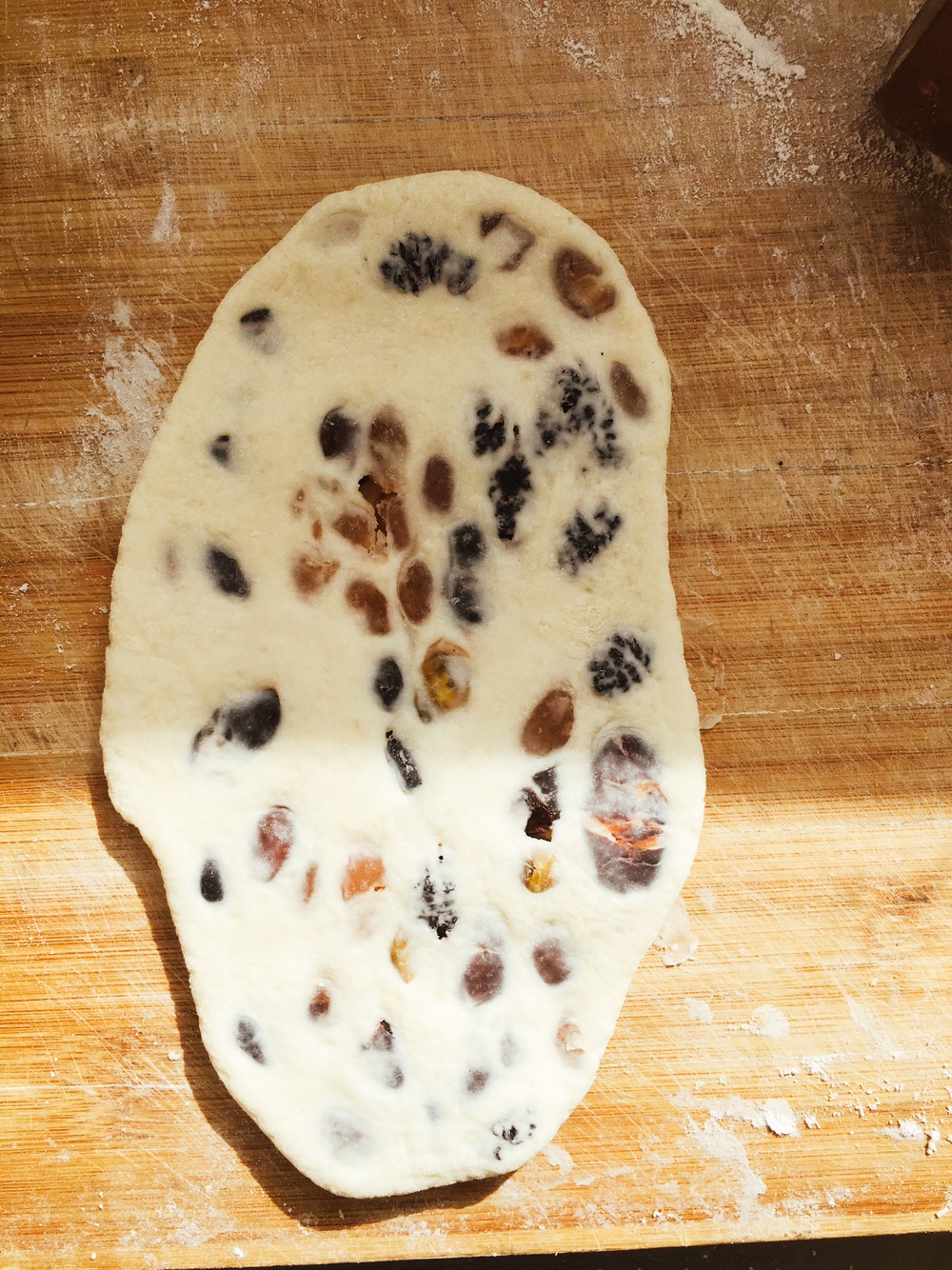 蜜豆桑葚卷