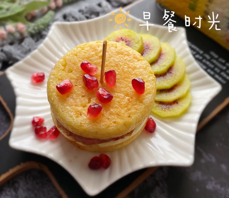 米饭鸡蛋汉堡