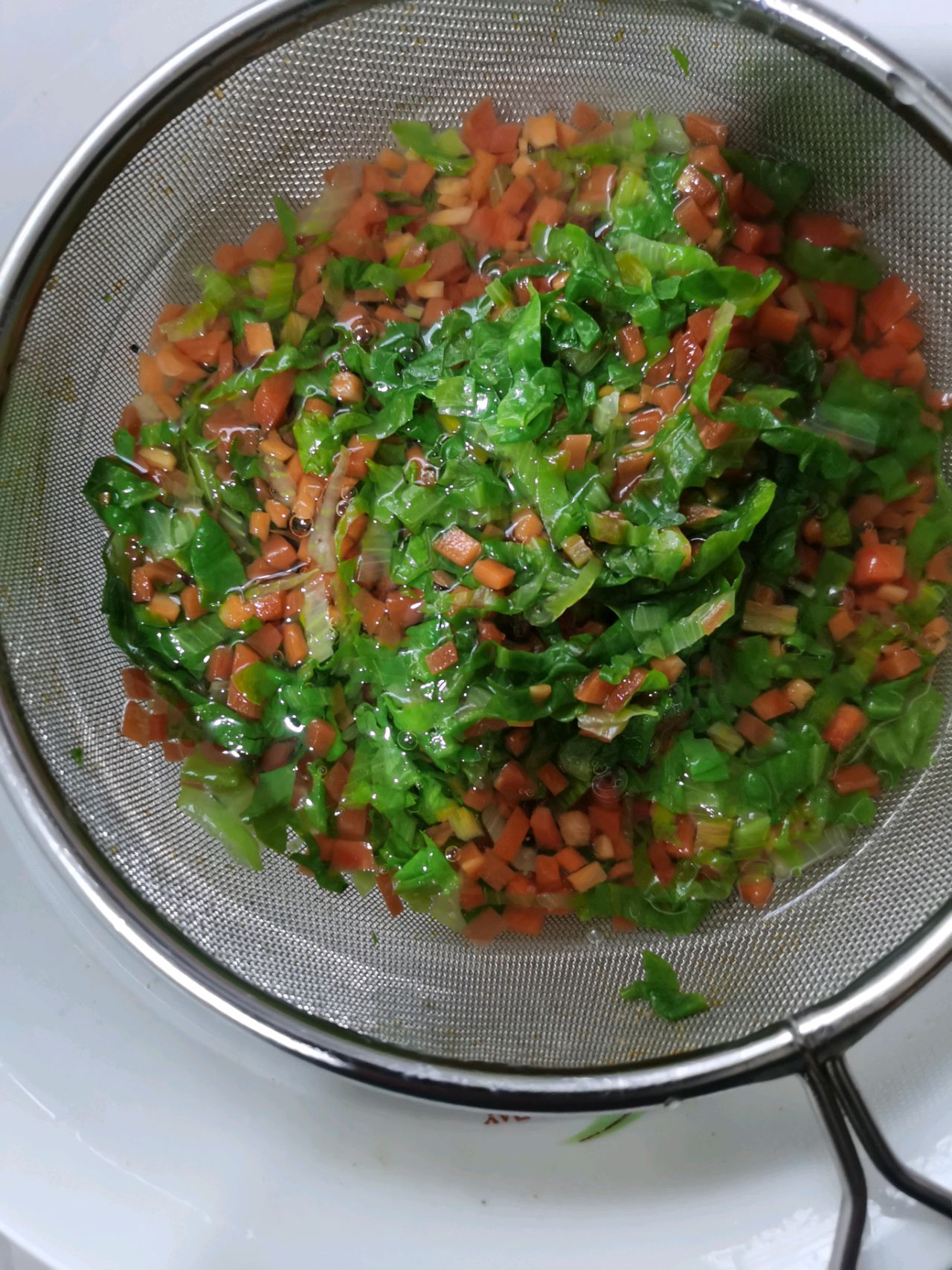 米饭虾饼