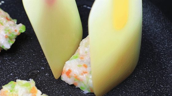 米饭鲜虾饼