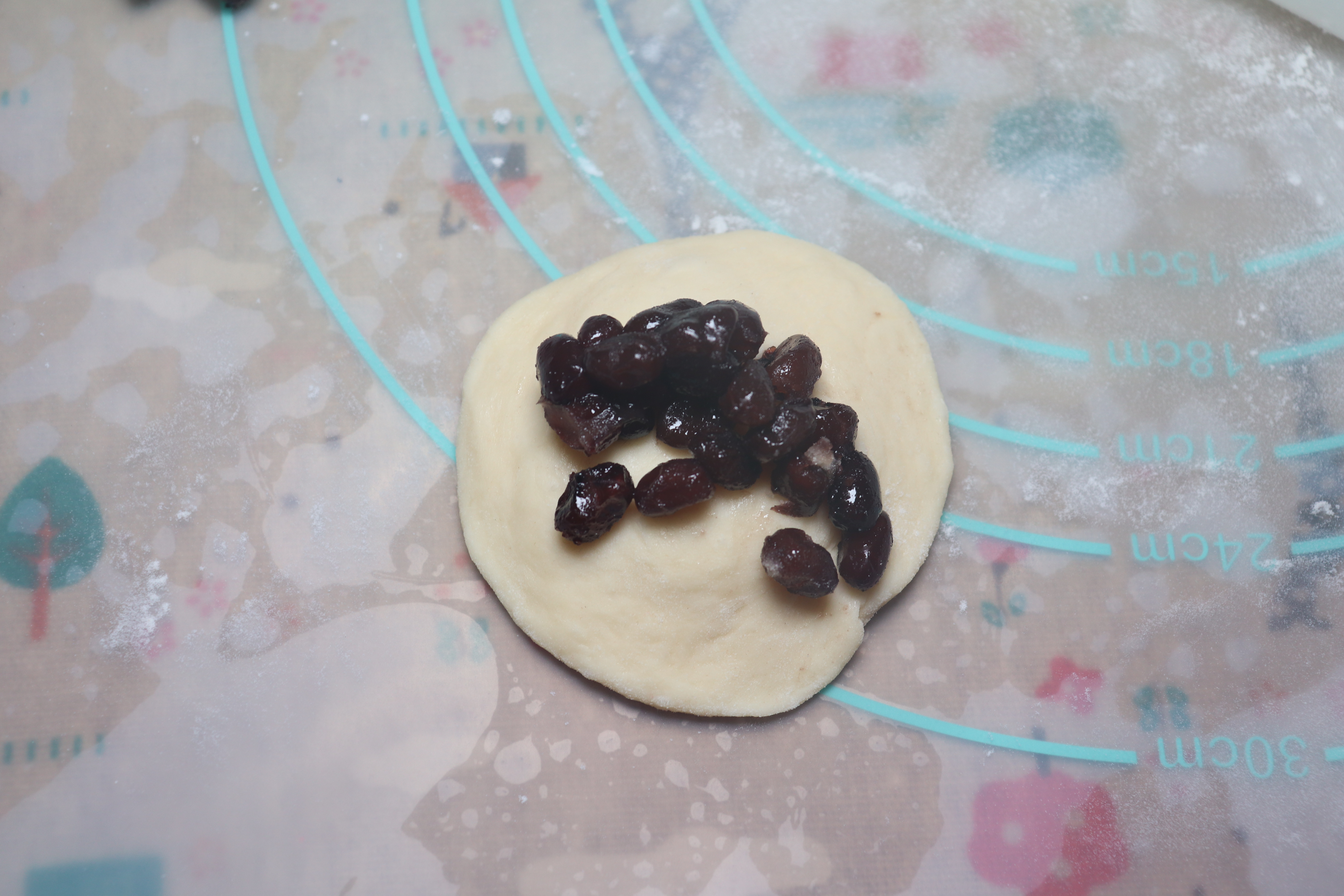 蜜红豆奶香华夫饼