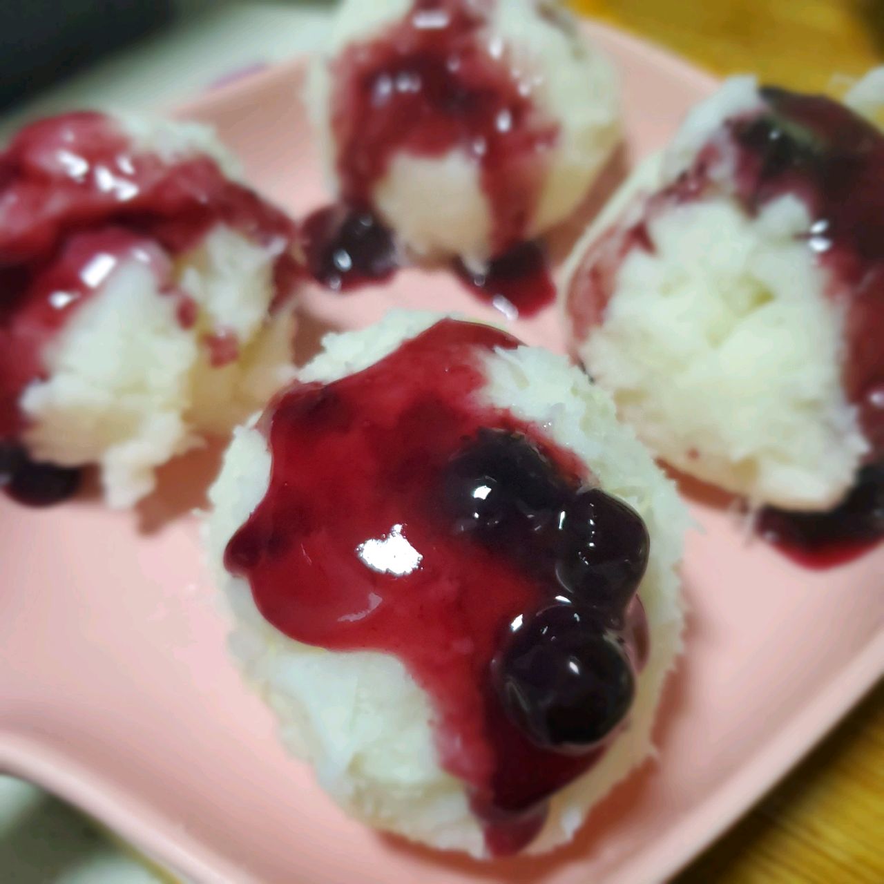 米其林蓝莓山药