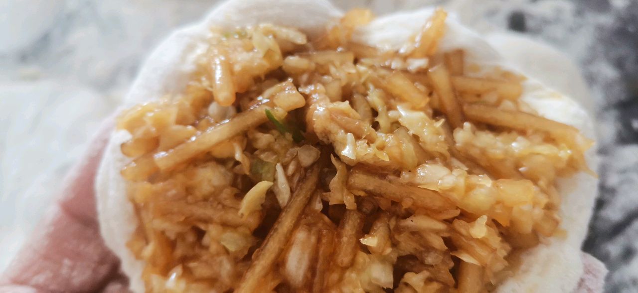 秘制发面馅饼（特调包子馅）