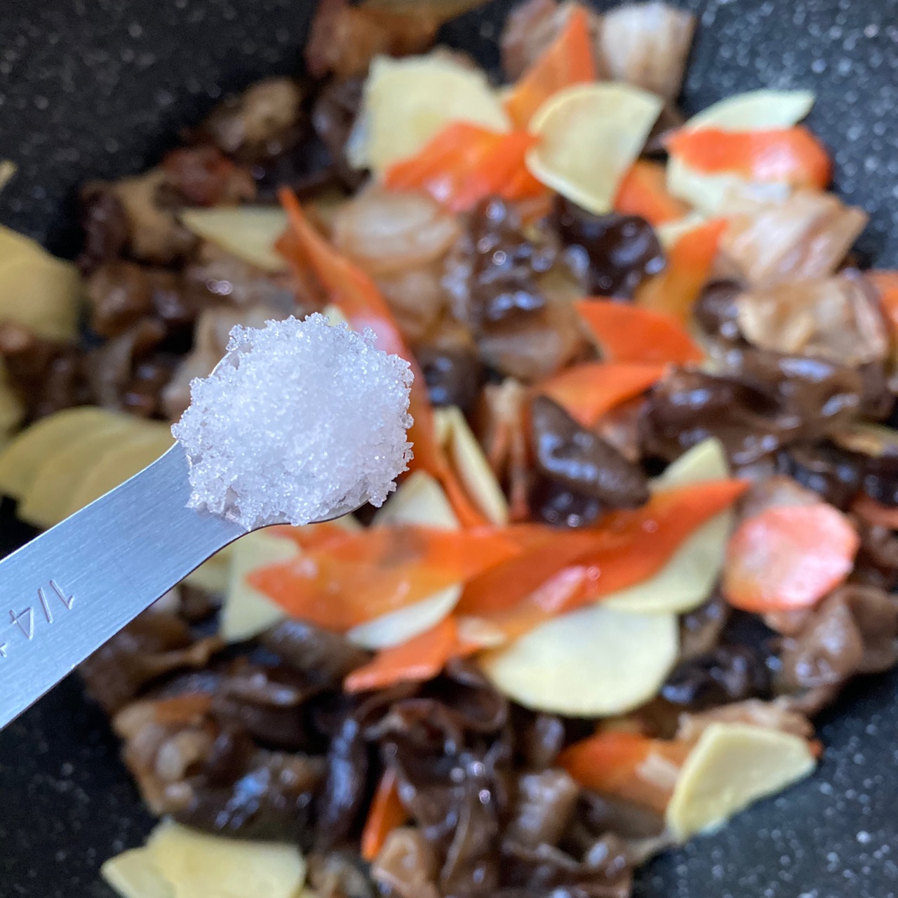 秘制蚝油煎豆腐