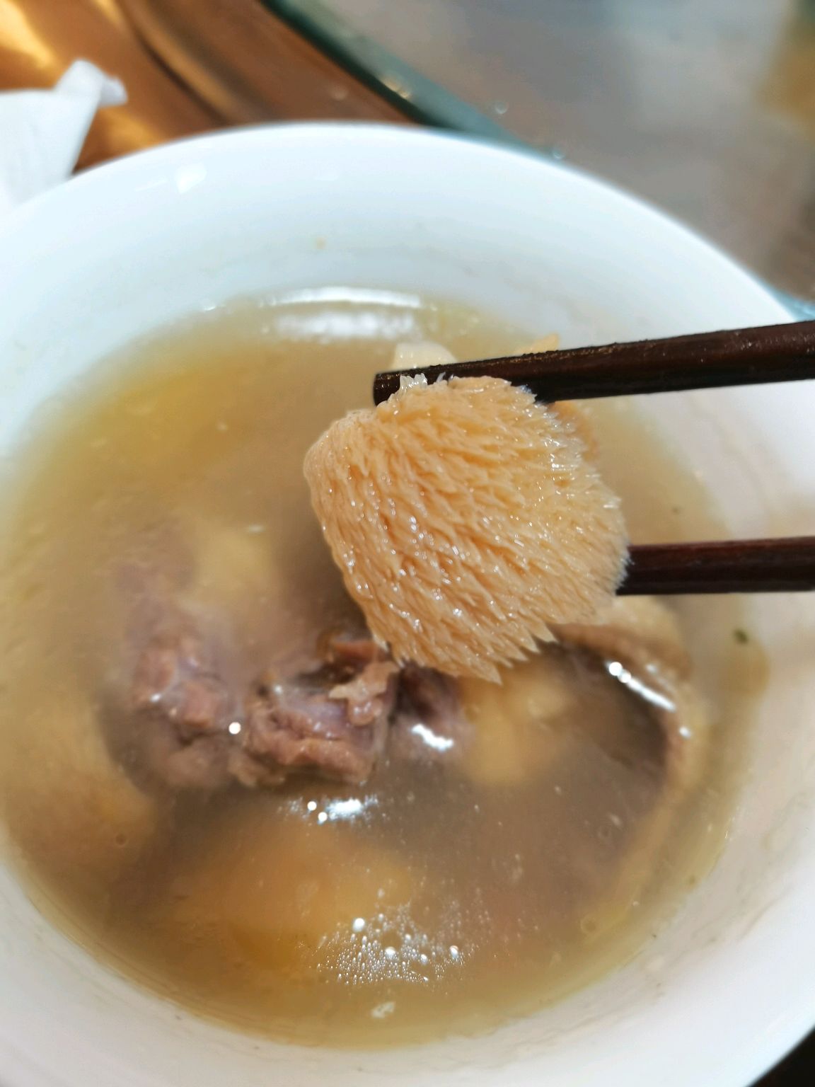 秘制猴头菇鸡汤
