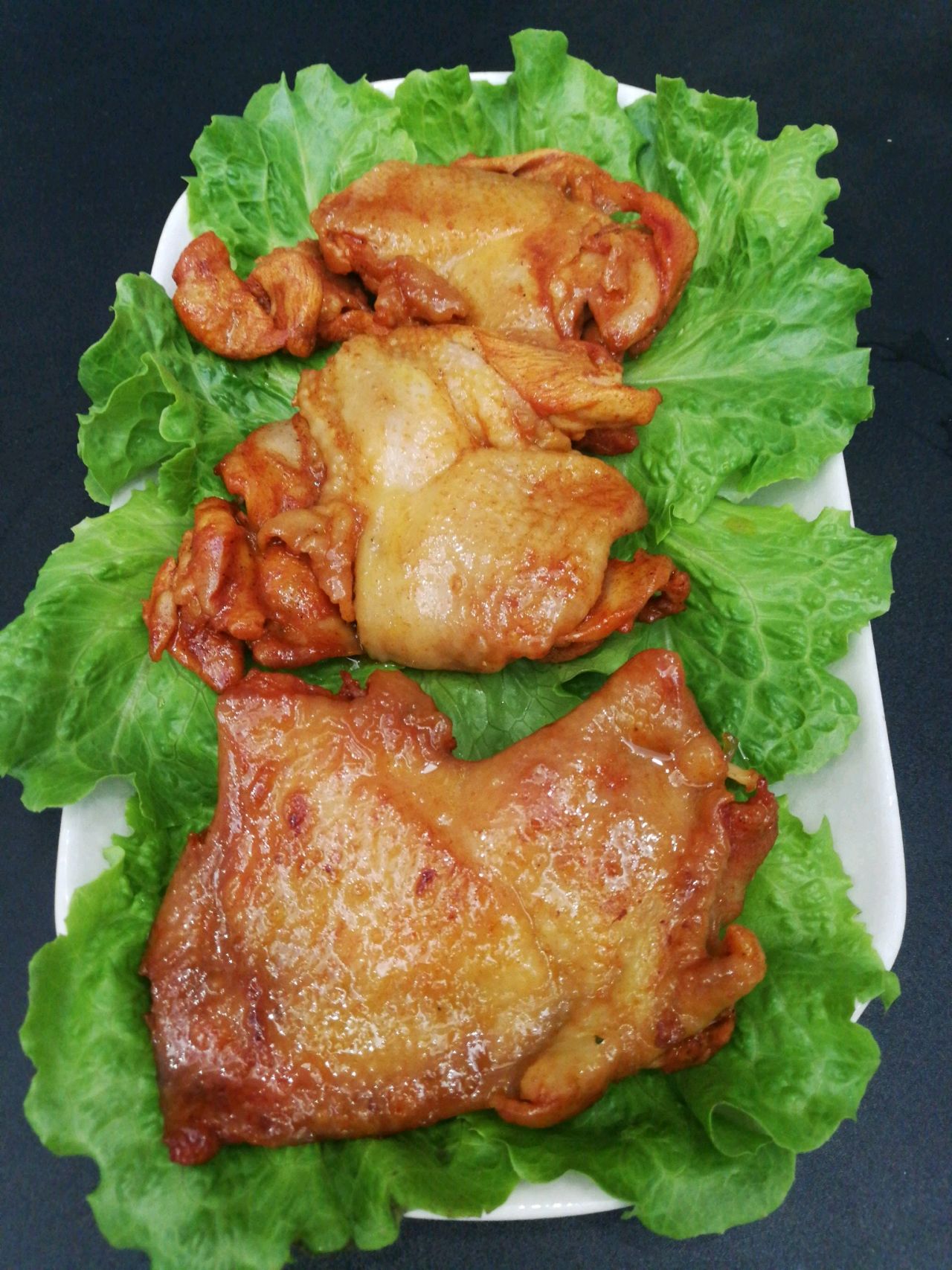 蜜汁鸡扒