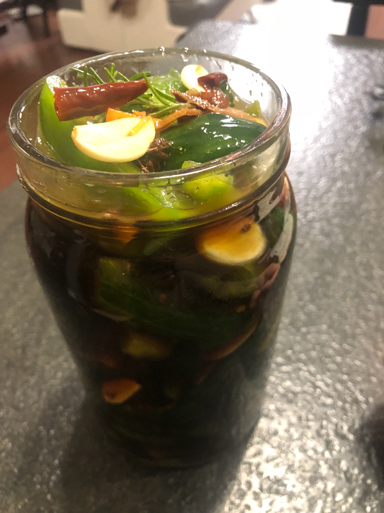 秘制椒瓜酱菜