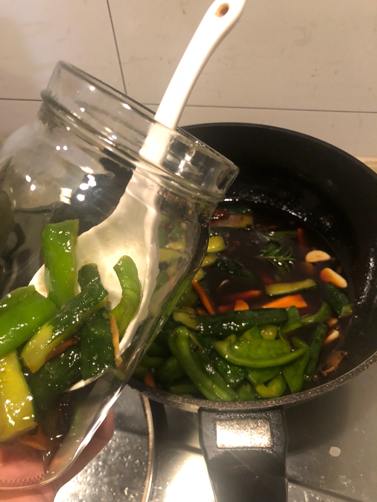 秘制椒瓜酱菜