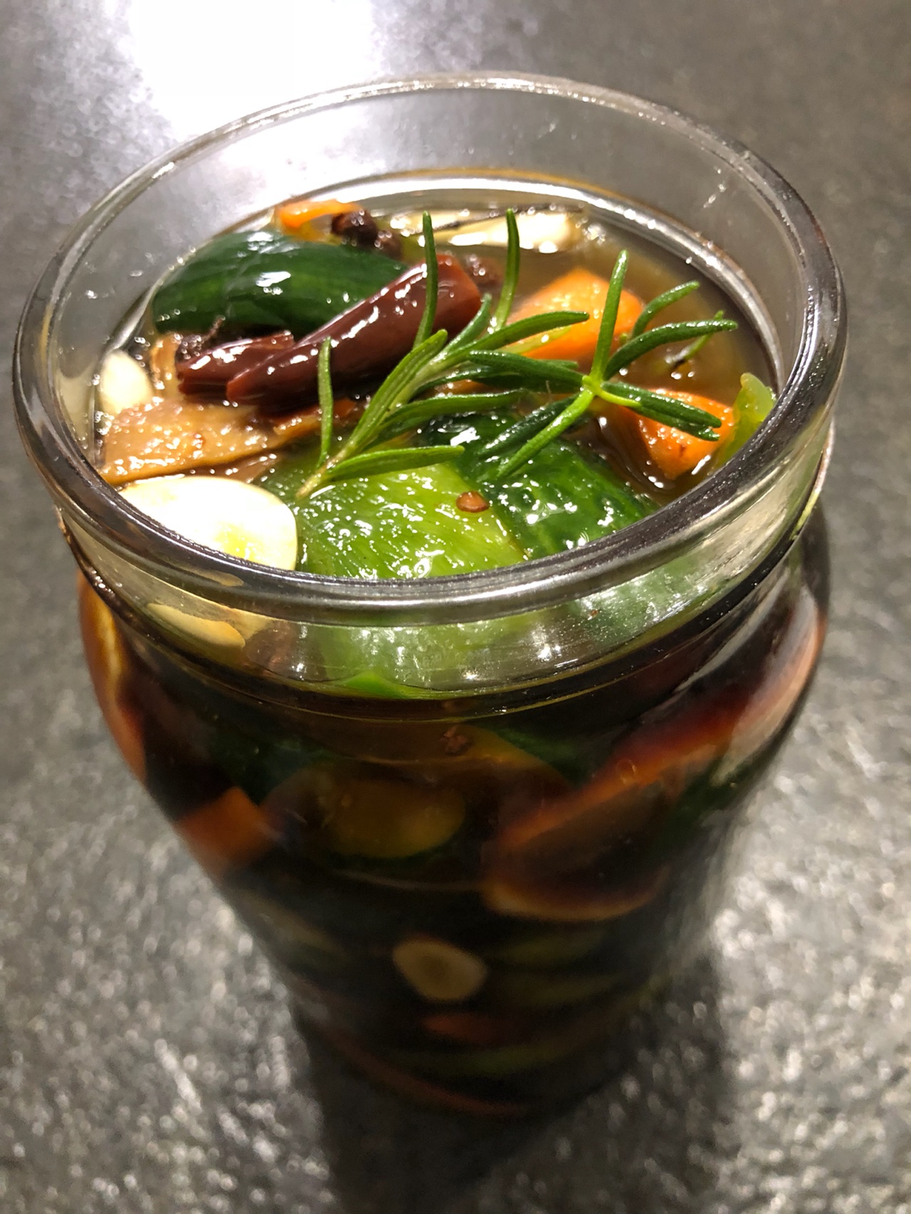 秘制椒瓜酱菜