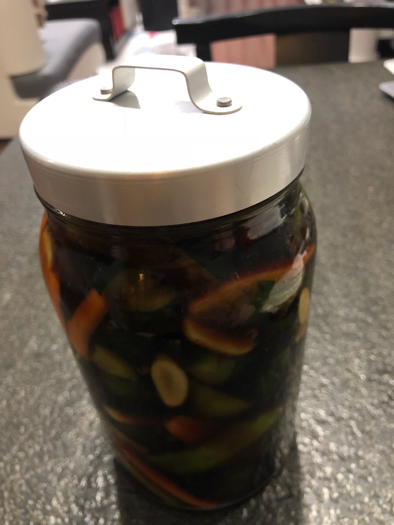 秘制椒瓜酱菜