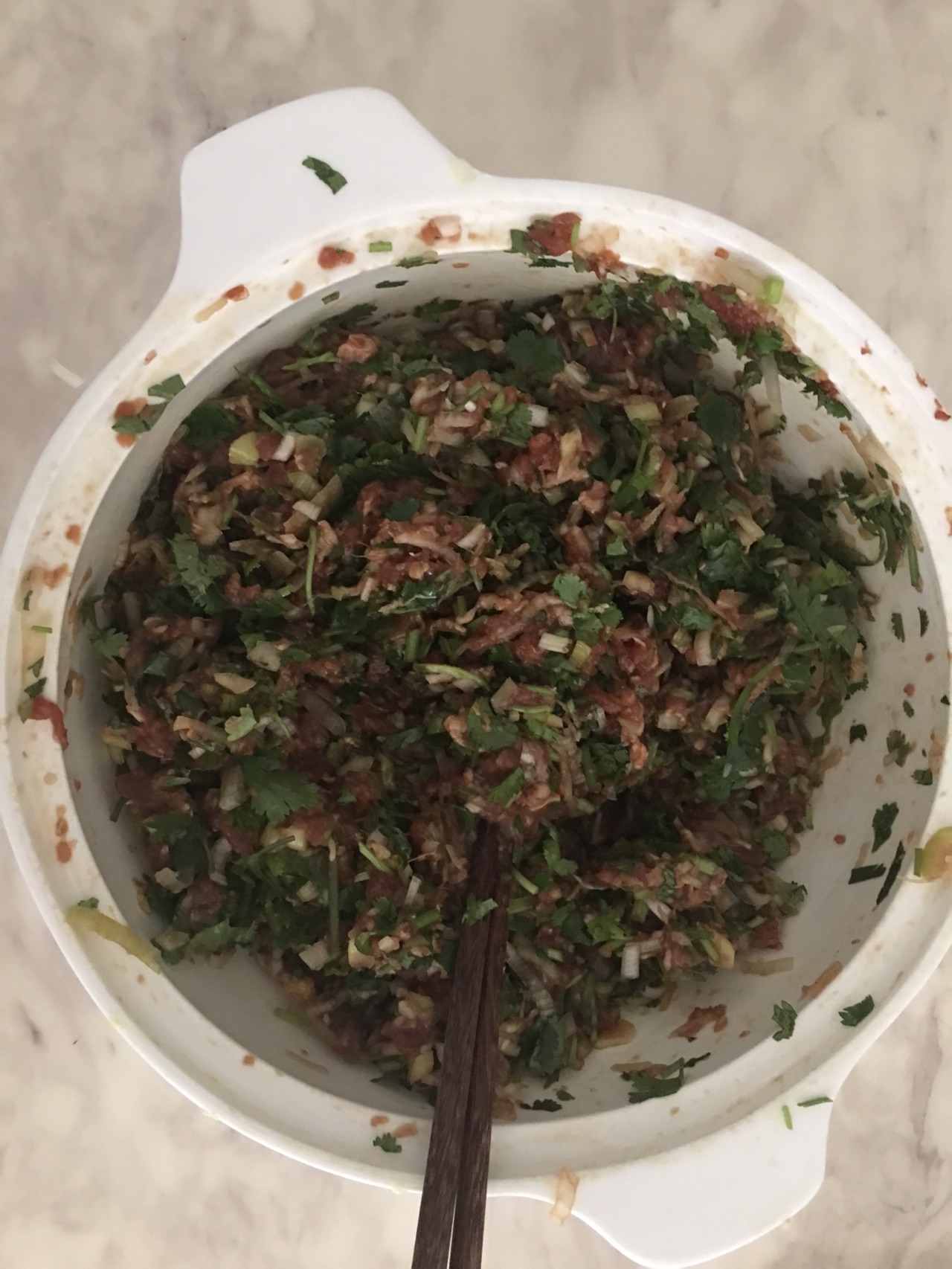 秘制香菜牛肉包