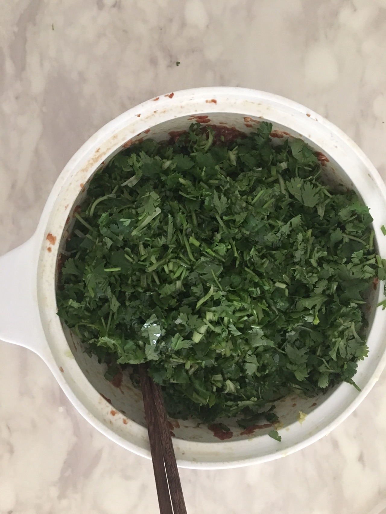 秘制香菜牛肉包