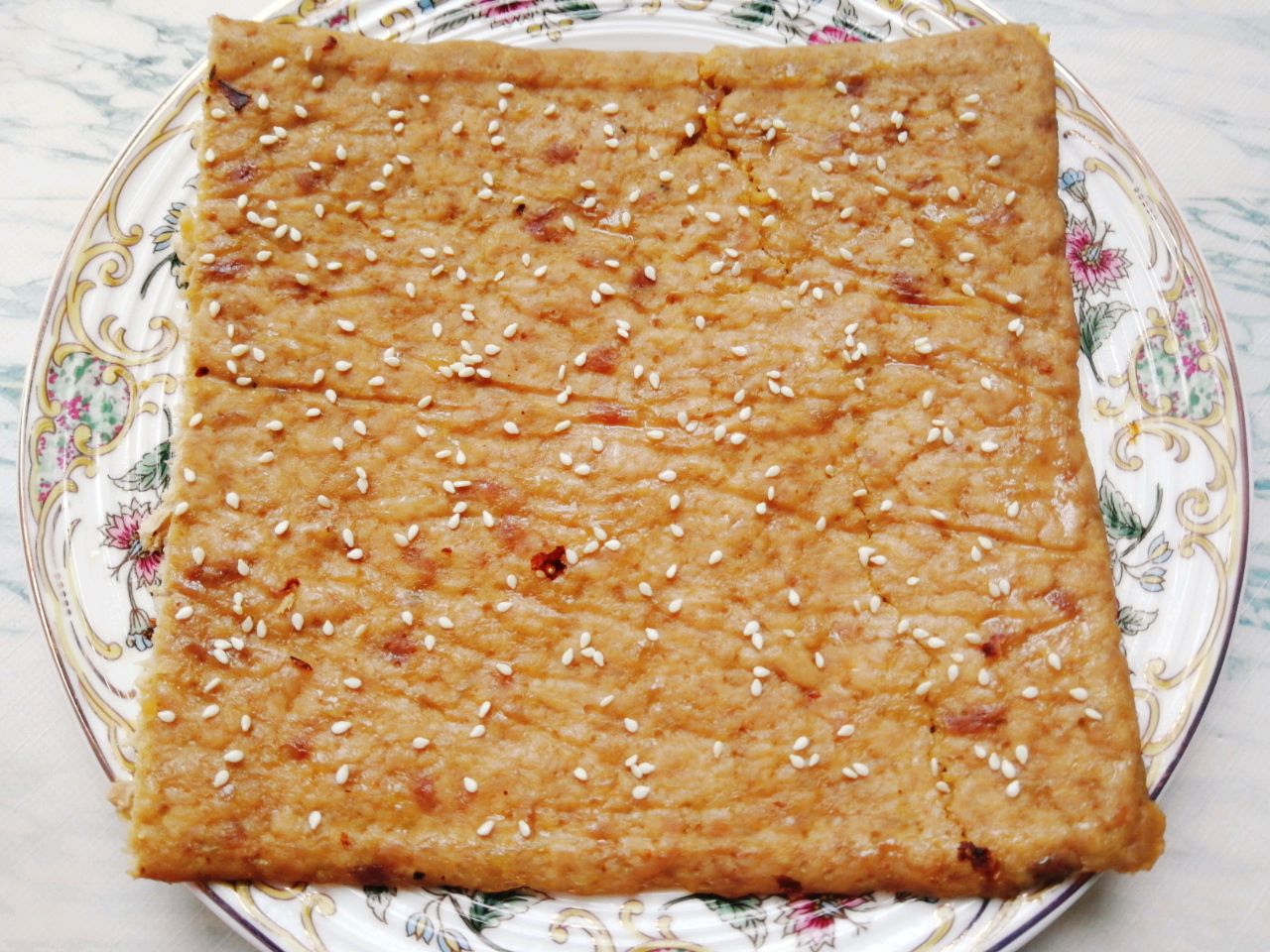 蜜汁猪肉脯口感干而不柴