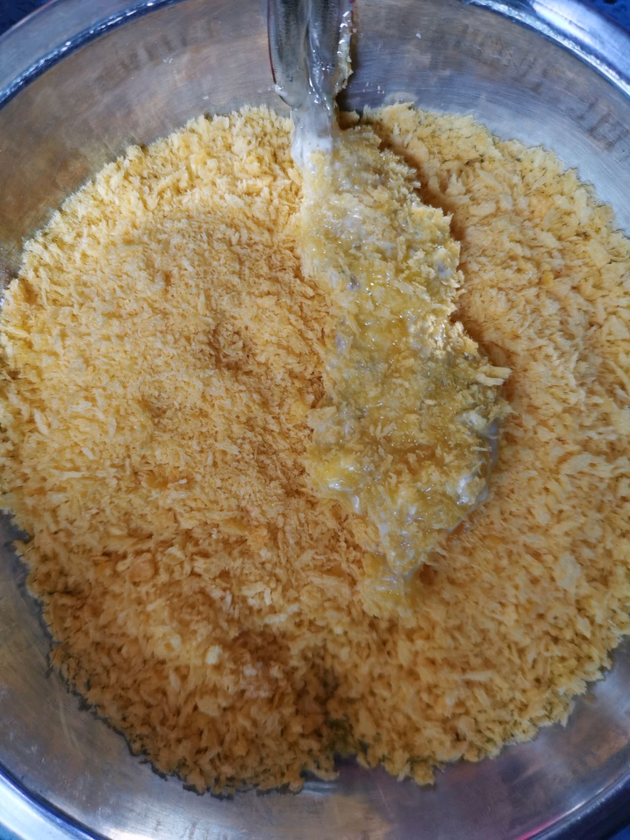 面包糠炸虾