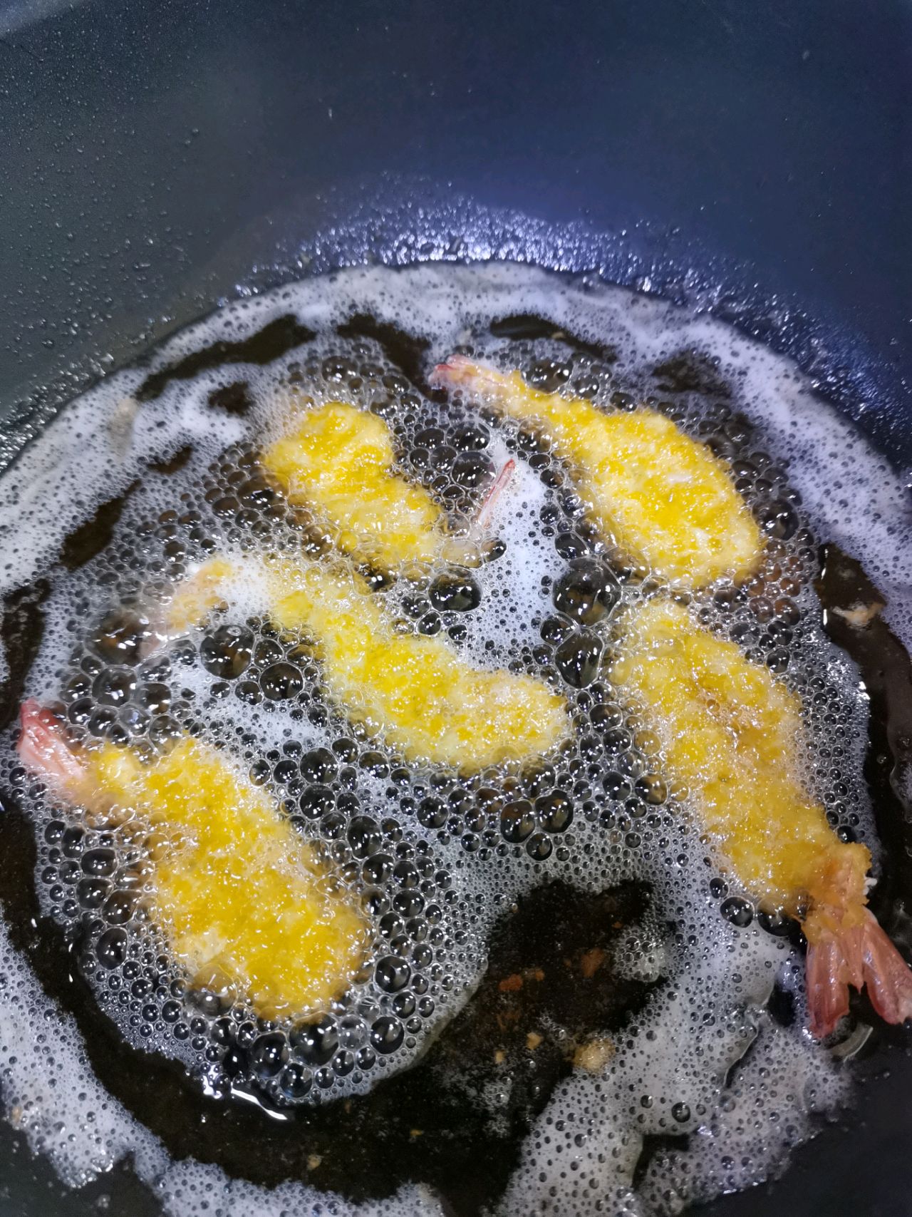 面包糠炸虾