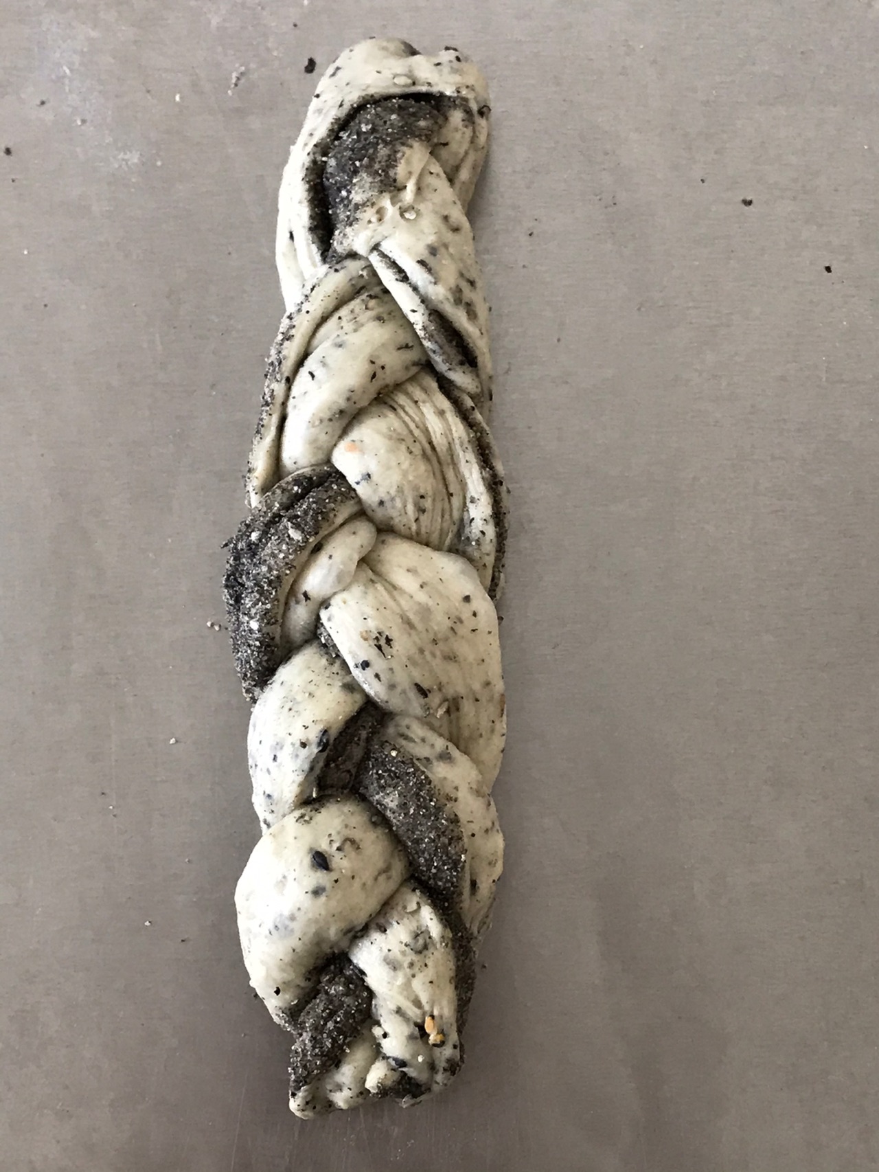 面包|满口香味黑芝麻面包