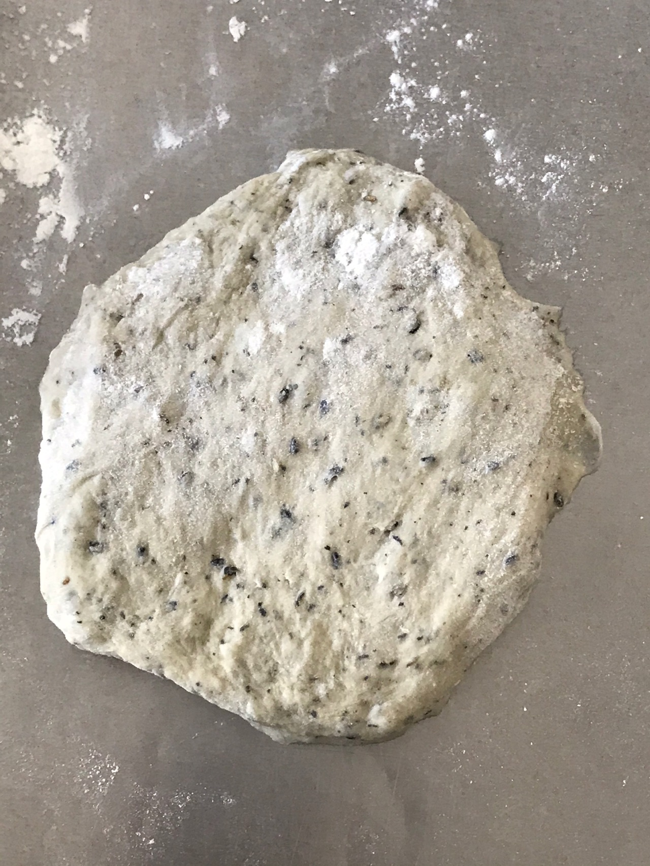 面包|满口香味黑芝麻面包