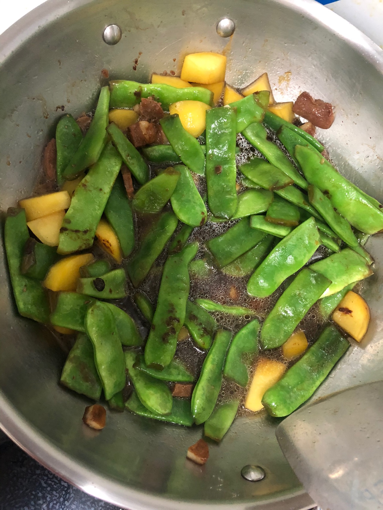 面豆炖土豆