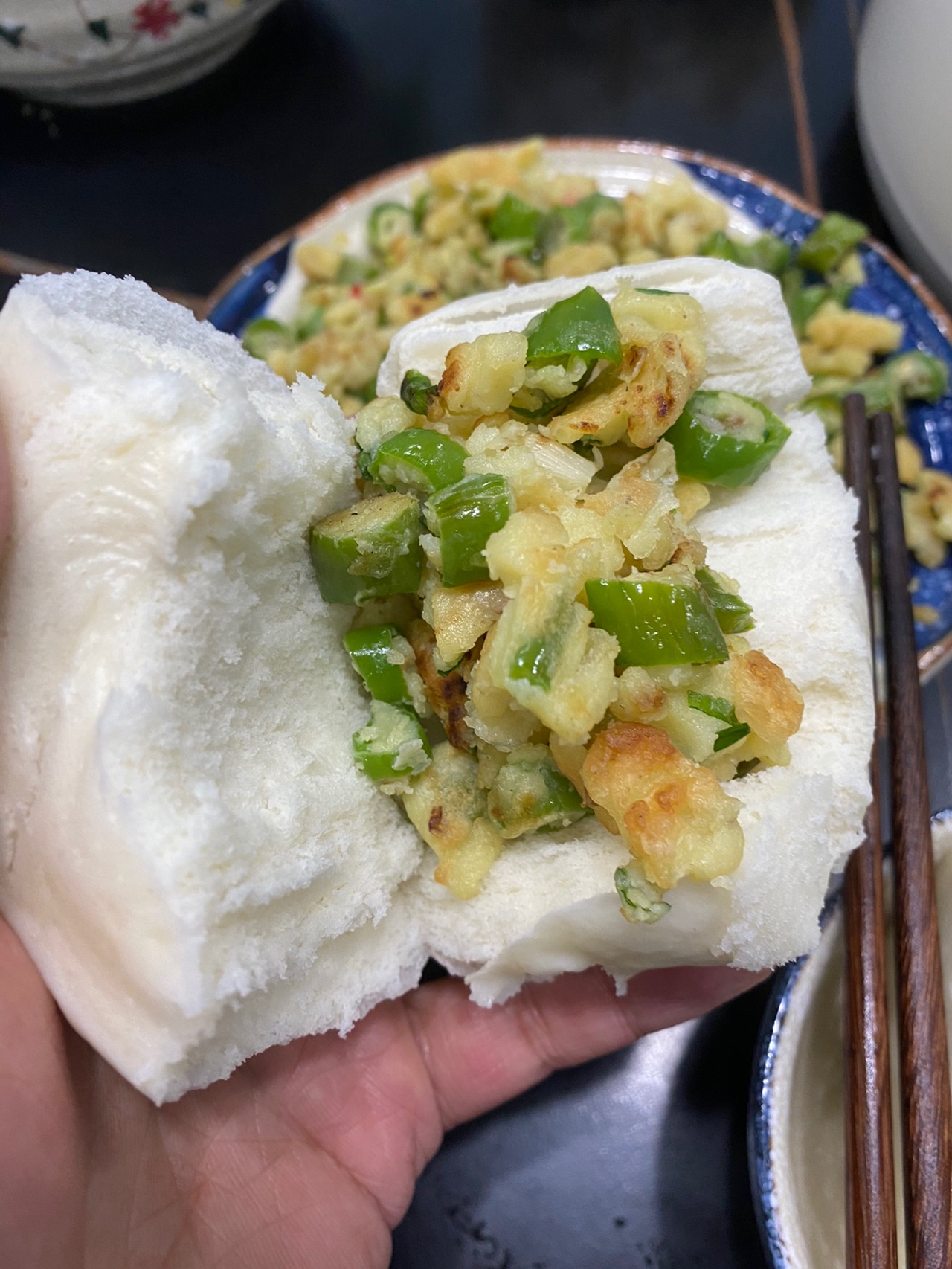 面煎杭椒