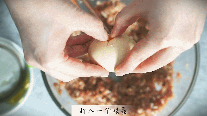面筋塞肉——最简单的肉丸做法