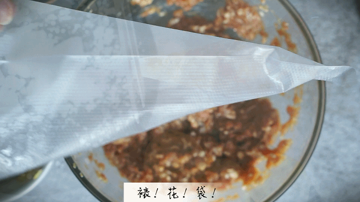 面筋塞肉——最简单的肉丸做法