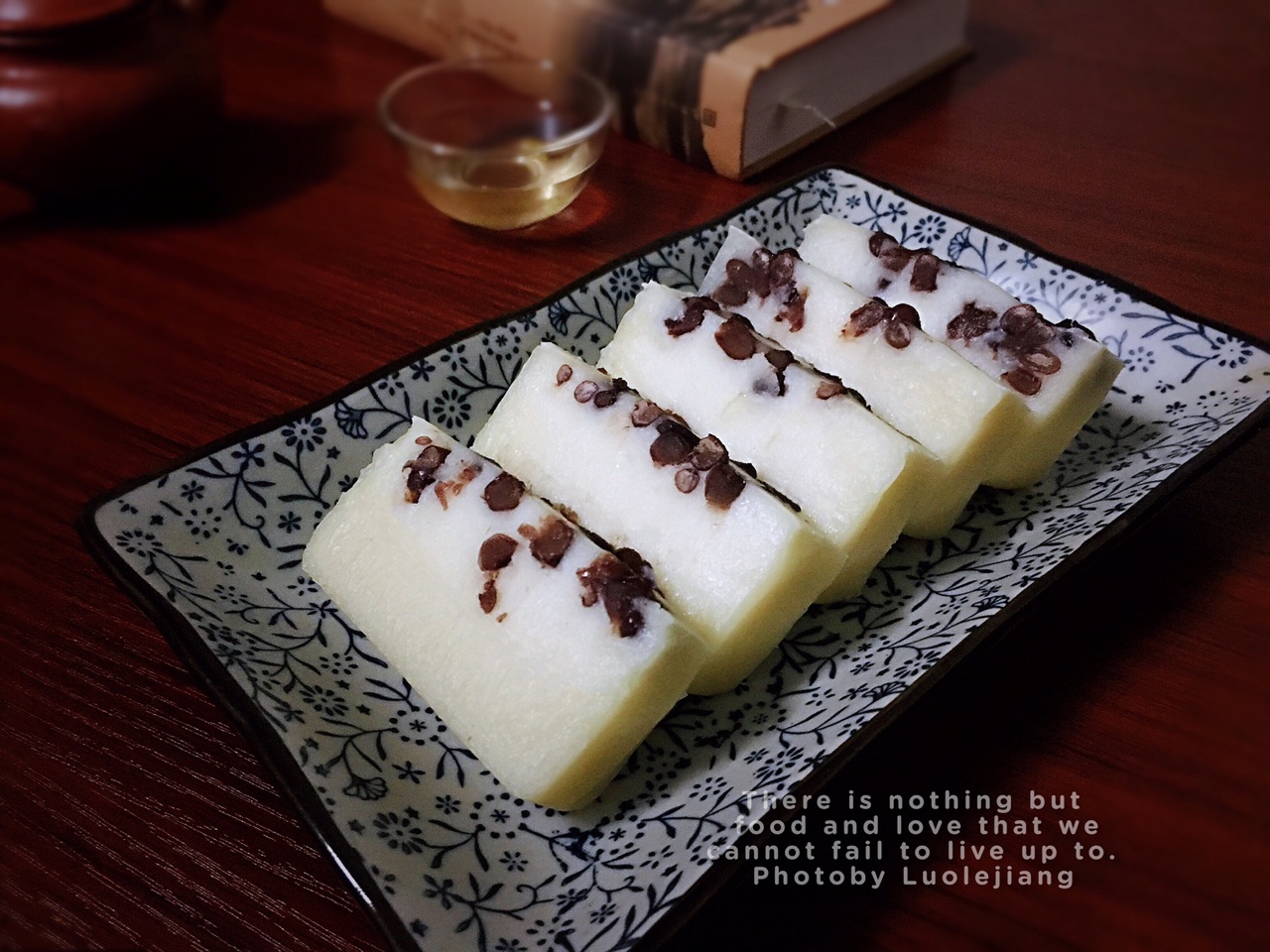 免揉面零难度的红豆年糕