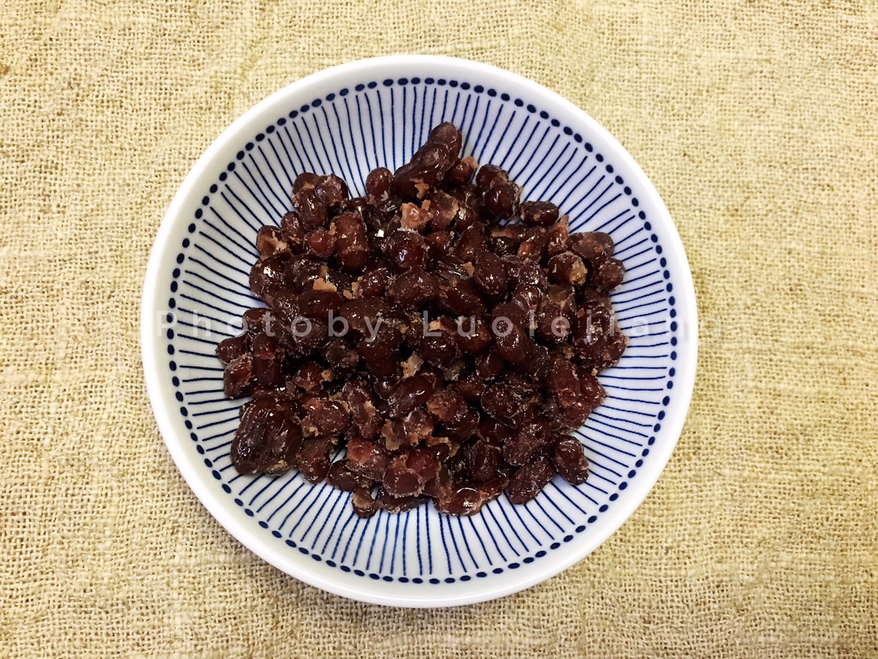 免揉面零难度的红豆年糕