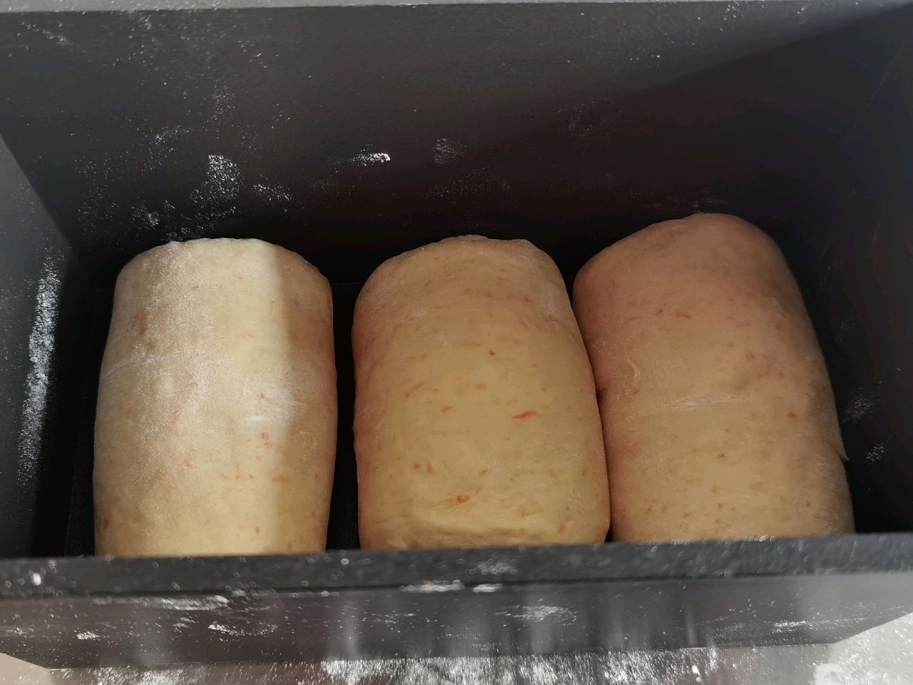 绵软拉丝的胡萝卜土司