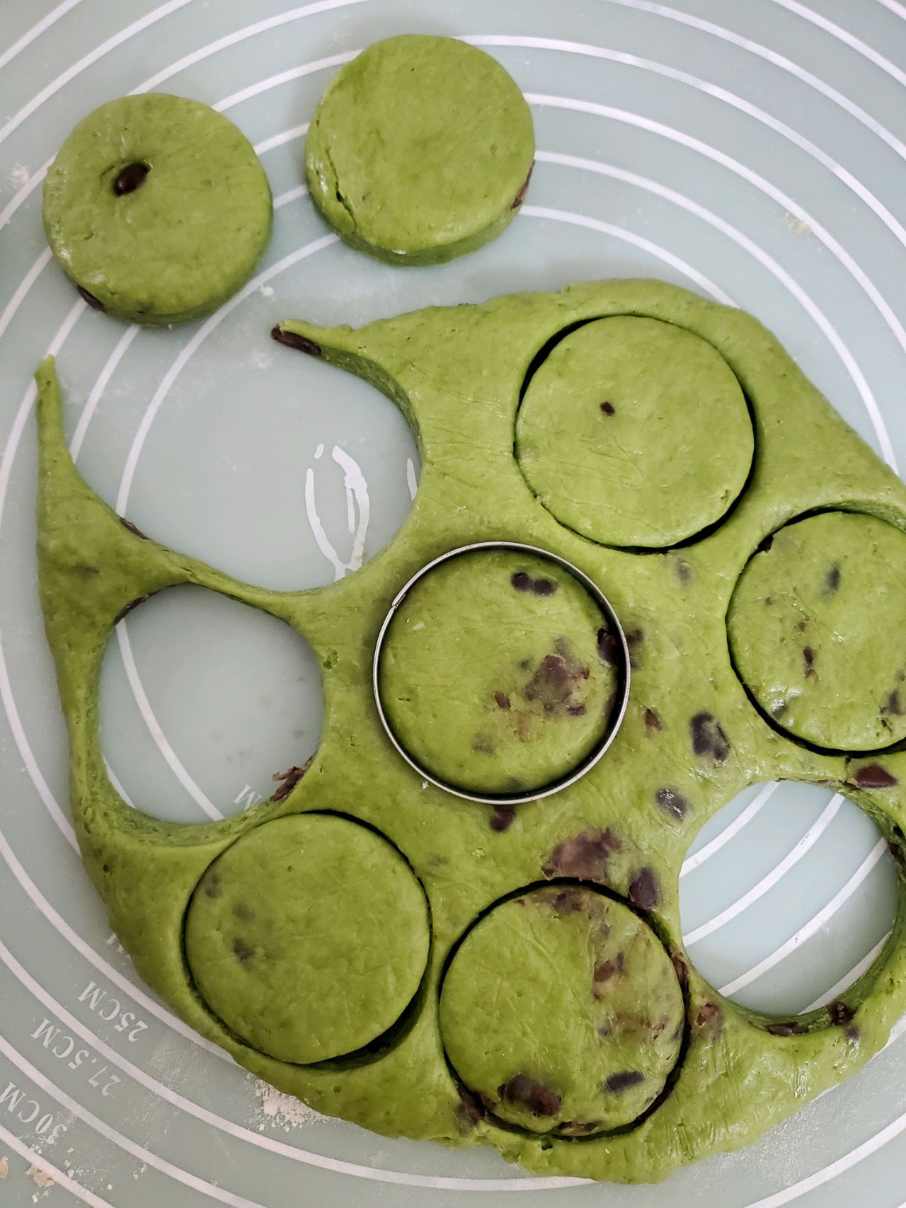 抹茶红豆司康