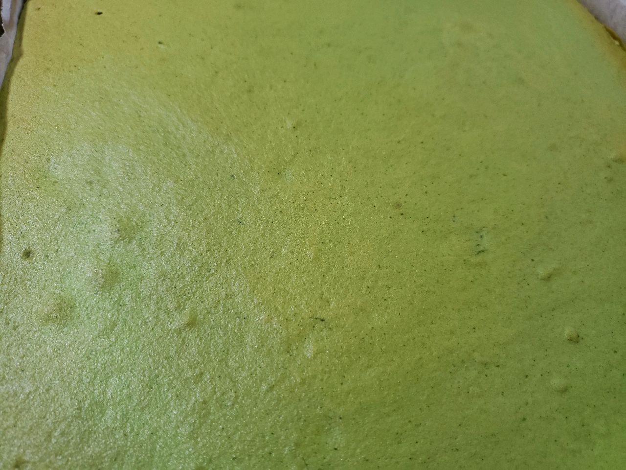 抹茶芒果戚风蛋糕卷