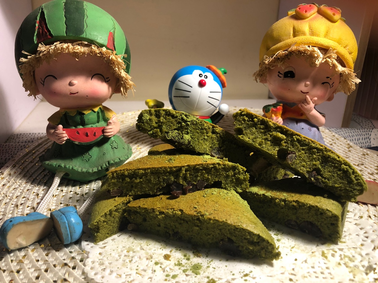 抹茶蜜豆蛋糕