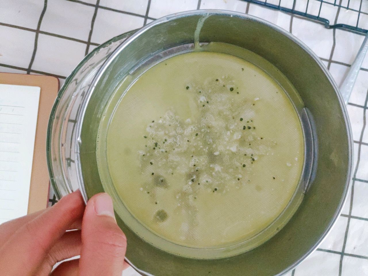 抹茶蜜豆毛巾卷