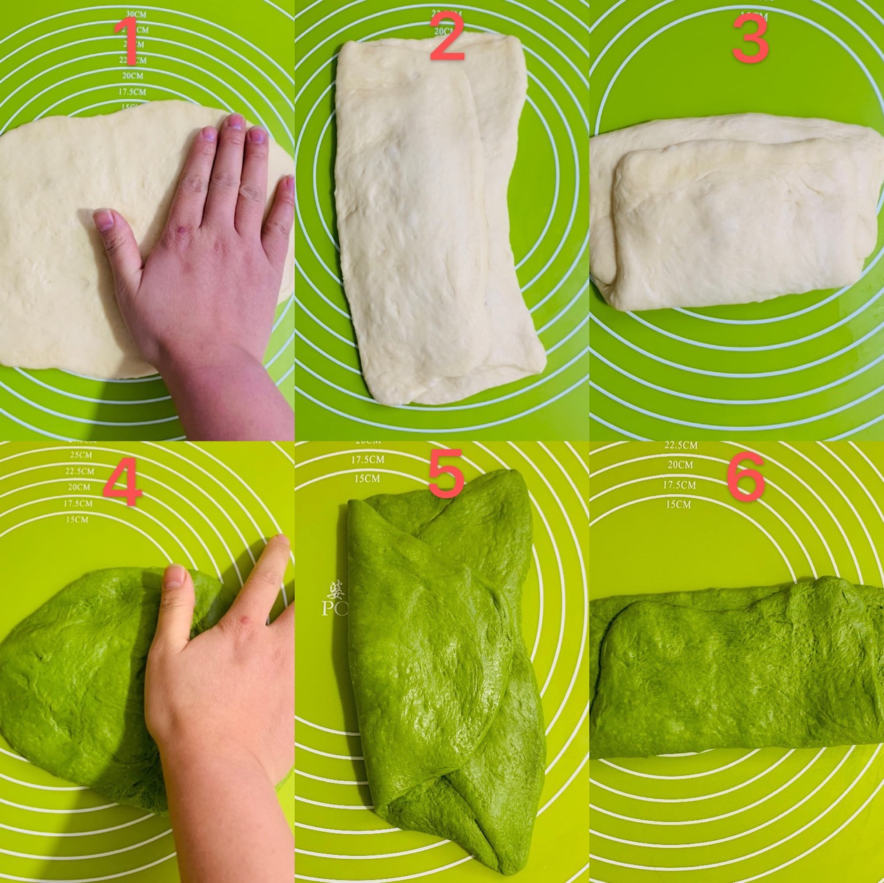 抹茶蜜豆吐司