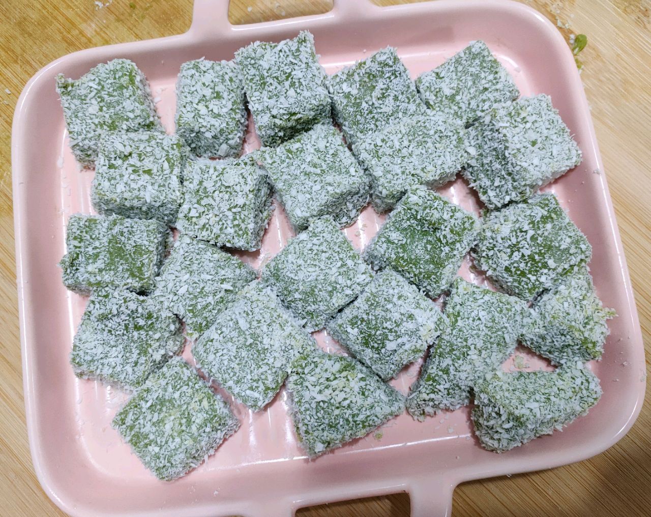 抹茶牛奶小方