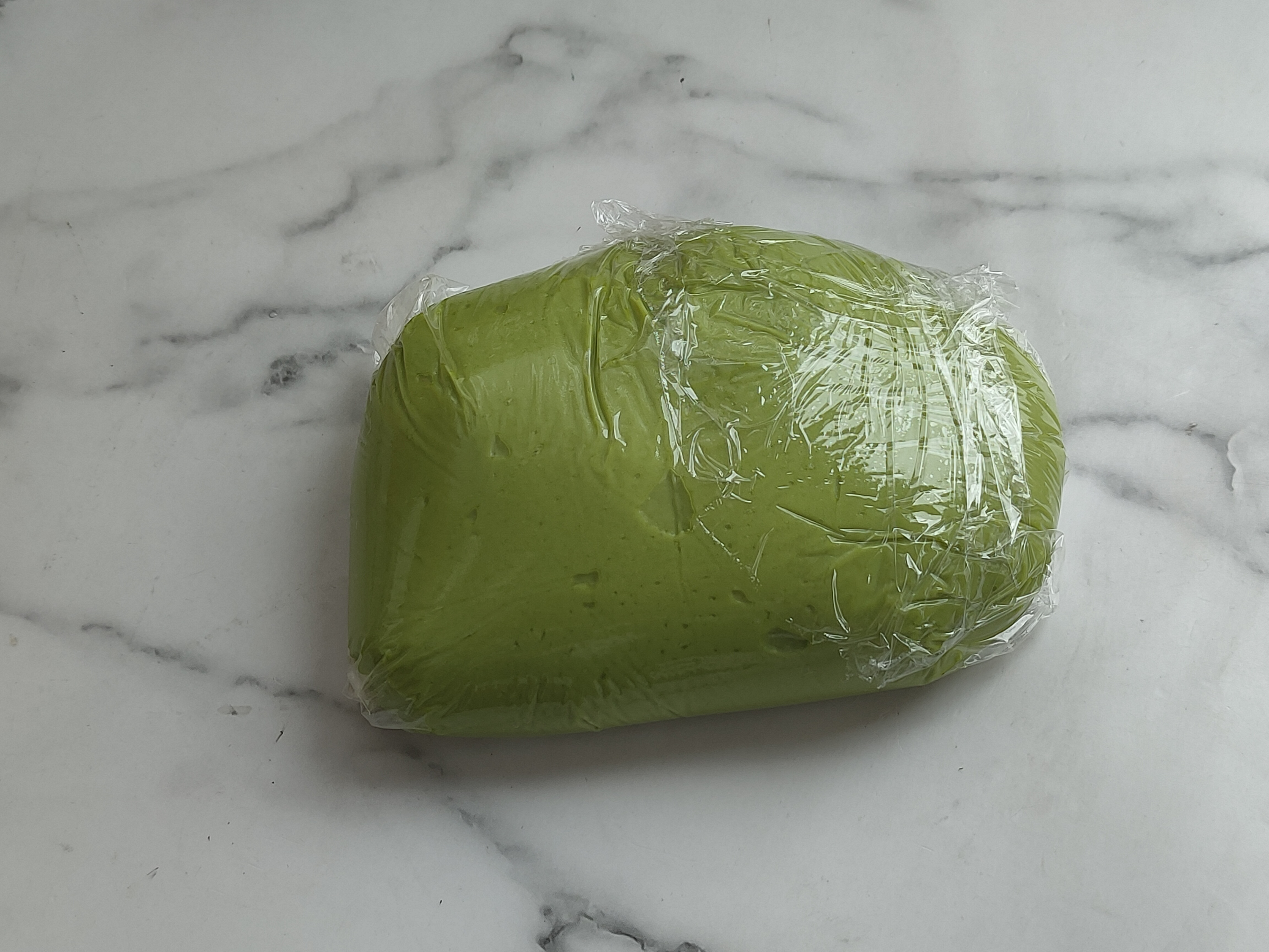 抹茶肉松豆沙酥