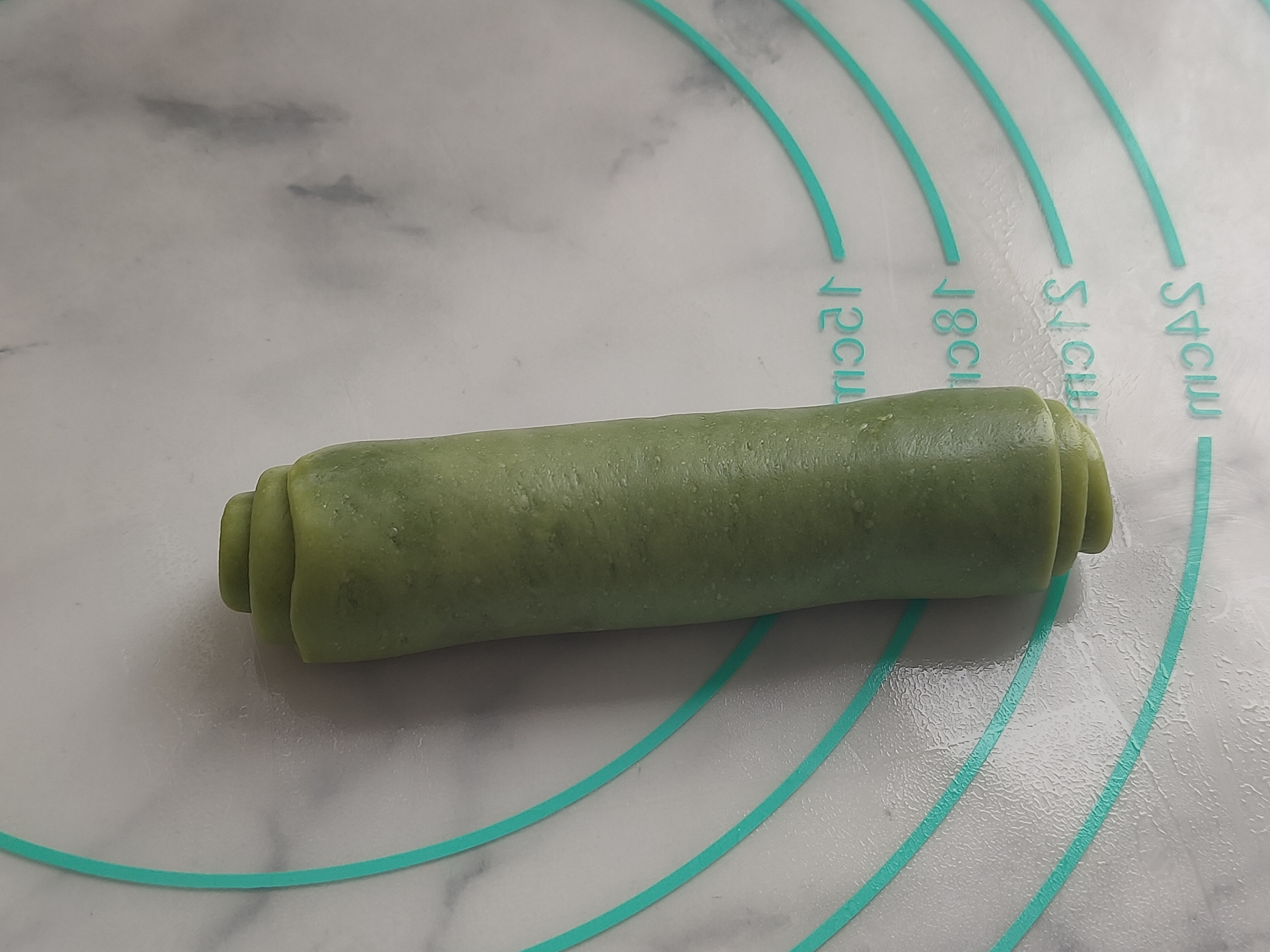 抹茶肉松红豆酥