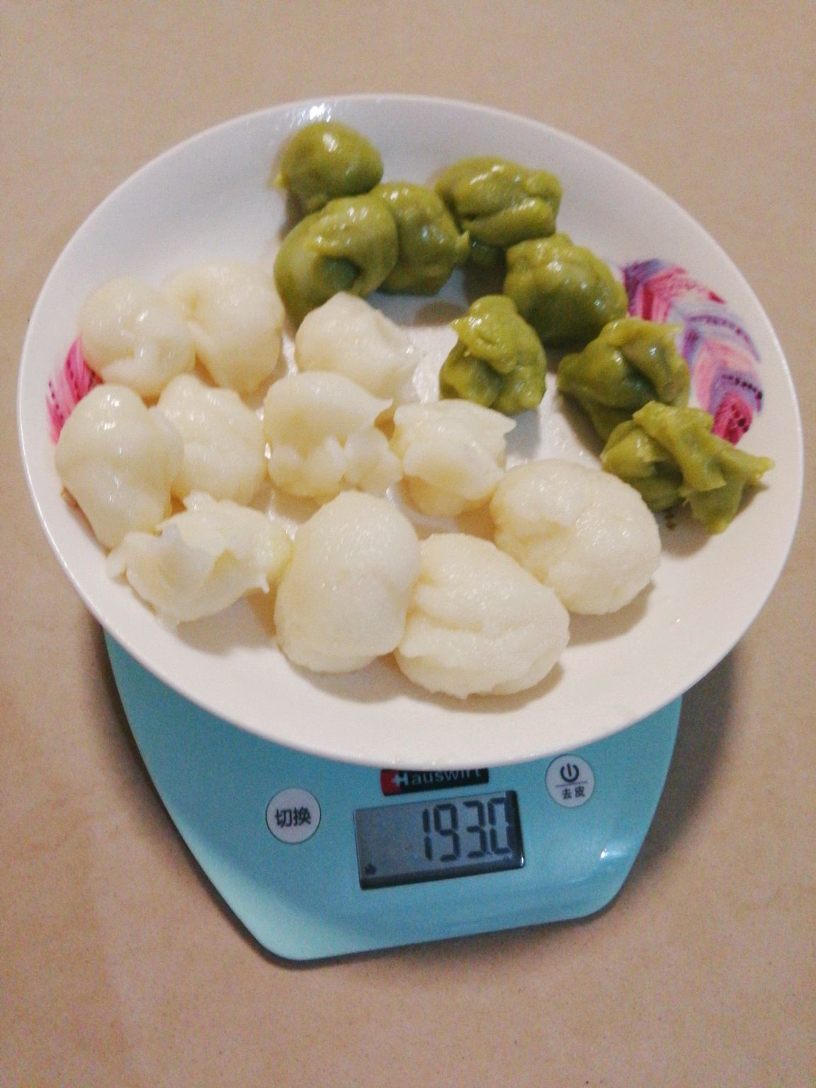 抹茶双色*⸜( •ᴗ• )⸝*冰皮月饼